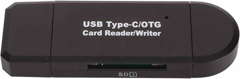 قارئ بطاقة SD USB ذكر 3 في 1، كاتب قارئ بطاقة ذاكرة OTG للهواتف الذكية والكمبيوتر المحمول والتوصيل والتشغيل in Kuwait