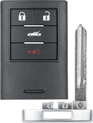 استبدال Vurkcy Key Fob لسيارة Chevy Corvette 2008-2013 بجهاز التحكم عن بعد للدخول بدون مفتاح، M3N5WY7777A، 4 أزرار in Kuwait