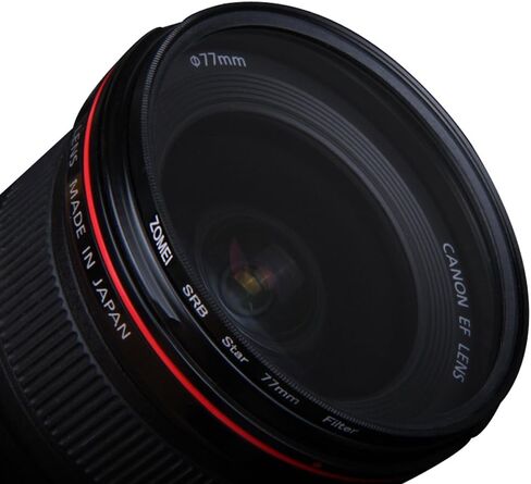 Zomei 67mm Star-Effect Cross Starburst Twinkle + 6 Points Star Filter for Canon Nikon Lens in Kuwait