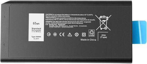 CJ2K1 4XKN5 X8VWF 65Wh بطارية كمبيوتر محمول لـ Dell Latitude 14 Rugged 5404 5414 E5404 Extreme 7404 7414 E7404 Series P45G P45G002 P46G P46G001 كمبيوتر محمول 5XT3V VCWGN XRJDF XN4KN YGV51 453-BBBD in Kuwait
