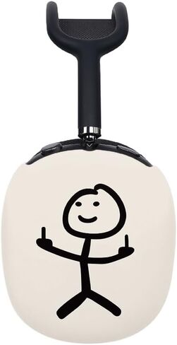 Suitable for Apple AirPods Max Headphones, Hard Shell Head-Mounted Protective case Accessory, Thin and Light, Anti-Fingerprint, Easy to Clean, Personalized and Trendy Finger in Kuwait