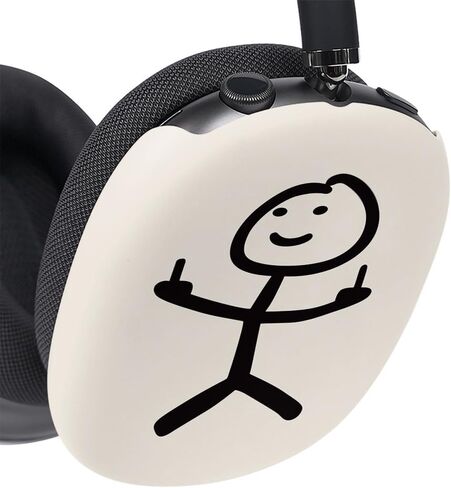 Suitable for Apple AirPods Max Headphones, Hard Shell Head-Mounted Protective case Accessory, Thin and Light, Anti-Fingerprint, Easy to Clean, Personalized and Trendy Finger in Kuwait