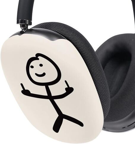 Suitable for Apple AirPods Max Headphones, Hard Shell Head-Mounted Protective case Accessory, Thin and Light, Anti-Fingerprint, Easy to Clean, Personalized and Trendy Finger in Kuwait