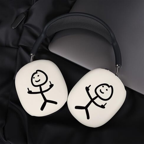 Suitable for Apple AirPods Max Headphones, Hard Shell Head-Mounted Protective case Accessory, Thin and Light, Anti-Fingerprint, Easy to Clean, Personalized and Trendy Finger in Kuwait