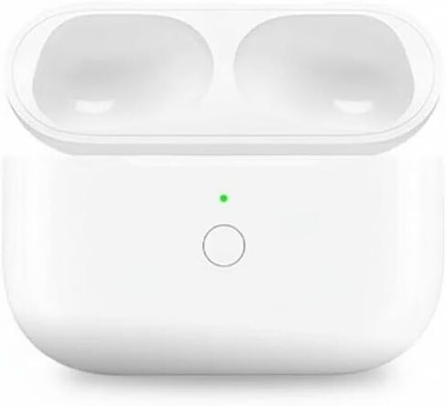 Replacement Charging Case for AirPods Pro 1 & 2 (A2190/A2084/A2083/A2968/A2700/A3047/A3048/A3049/A2931/A2698/A2699) – Lightning & Qi Wireless Charging – Bluetooth Pairing Button – Case Only in Kuwait