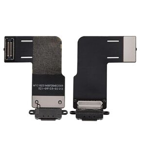 بديل لجهاز iPad Air 11 (2024/2025) A2902/A2903/A2904/A3266/A3267/A3270 شاحن USB موصل قاعدة شحن منفذ USB كابل مرن من النوع C (أبيض) in Kuwait