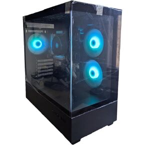 جهاز كمبيوتر Centaurus Andromeda A4 PRO - AMD Ryzen 9 9900X، ذاكرة وصول عشوائي DDR5 سعة 128 جيجابايت، محرك أقراص NVMe SSD سعة 2 تيرابايت، وحدة معالجة الرسومات المدمجة فقط، نظام التشغيل Windows 11 Pro، واي فاي. مبرد سائل مقاس 240 مم، ومصابيح RGB LED، ومحطة in Kuwait