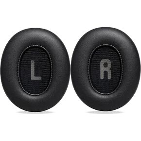 وسائد أذن بديلة لسماعات JBL Tune 700BT، 710BT، 720BT، 750BTNC، 760NC، 770NC، وسائد سميكة للغاية، غطاء أكواب الأذن، وسادات أذن من الجلد الناعم وإسفنج الذاكرة - أسود in Kuwait