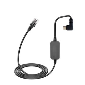 سلك طاقة RJ11 إلى USB C بطول 5.57 قدم متوافق مع كاشفات الرادار المرافقة، بديل لسلك الطاقة Escort Max360 لـ MAX360، MAX360c، iX، iXc، 9500ix، MAX II، MAX3، MAX4، MAX360c MKII، Redline 360c in Kuwait