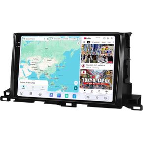 JOYING Car Radio for Toyota Highlander 2014-2019, Android 13 Car Stereo, 10.4 Inch 2K QLED Touch Screen 12GB+256GB with CarPlay & Android Auto, Mirror Link, SWC, AM/FM, GPS, Bluetooth(JY-TT155N12) in Kuwait