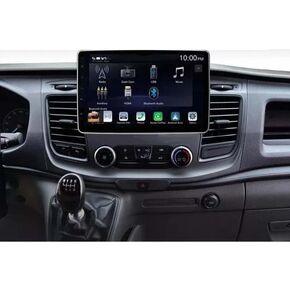 ستيريو راديو Android لسيارة Ford Transit 250 350 2018-2025 ترقية مشغل الوسائط المتعددة للسيارة، تشغيل لاسلكي Android auto WiFi GPS، 10 بوصة (4 كور 2 + 32 جيجا) in Kuwait