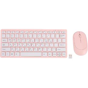 fosa 78 Key Korean Keyboard, Korean Language Keyboard and Mouse Combo 2.4GHz Wireless with Ergonomic Tilt Angle for PC Laptop in Kuwait