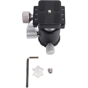 30mm Tripod Ball Head, 360 Degree Rotating Panoramic Ball Head, Arca Type Plate with 8kg Load Capacity, Ideal for DSLR Camera Mirrorless Camera Tripod Monopod in Saudi Arabia