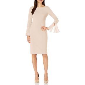 Calvin Klein Women's Sleeveless Colorblock Sheath Dress in Saudi Arabia
