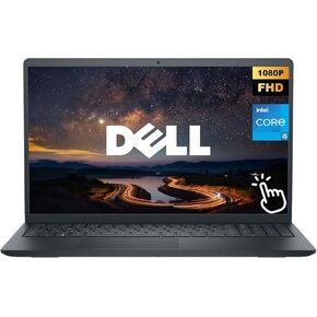 Dell Inspiron 15, 15.6" FHD Touch Business Laptop, 64GB RAM 2.5TB Storage (2TB SSD+512GB Dock), Intel Core i5-1334U (10-Core, Up to 4.6 Ghz), Windows 11, Numeric Keypad, HDMI, SD Card Reader, Black in Kuwait