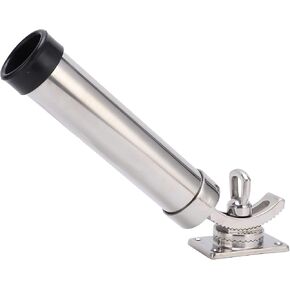 Stainless Steel Adjustable Fishing Rod Holder 360 Dee Left Right Rotation for Boat Yacht Deck,Rowing in Saudi Arabia