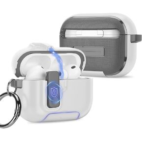 Anlinser متوافق مع حافظة AirPods Pro 3 مع حامل الهاتف، تصميم مناسب بدقة للغطاء الثالث لـ Apple AirPods Pro (أخضر جيشي) in Kuwait