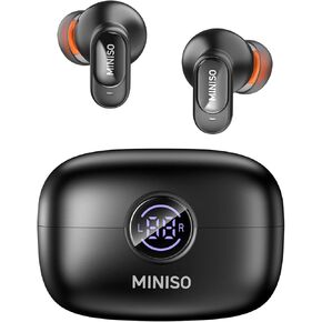 MINISO MS105 سماعات أذن للترجمة في الوقت الحقيقي، 2026 سماعات أذن جديدة لمترجم اللغة AI 135، Audifonos Traductores Inglés Español، ترجمة وسادات الأذن لتعلم السفر in Kuwait