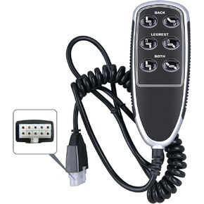 جهاز التحكم عن بعد البديل يناسب طراز La-Z-boy 11850U-07 الجزء #10.00035 REV Power عن بعد قاعدة سرير قابلة للتعديل in Kuwait