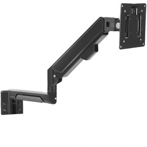 Gas Spring Full Motion Monitor Mount Bracket Aluminum Adjustable Arm for 10" 32" Wall Desk Monitor Holds Up to 19.8Lbs Adjustable Monitor Stand,White in Kuwait