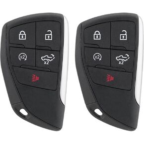 Smart Car Key Fob Replacement for GMC Sierra 1500 2500 3500 Chevy Silverado Truck 2022 2023 2024 2025 Keyless Entry Remote Control 433Mhz YG0G21TB2 13548440 13548437 2PCS ﻿ in Kuwait