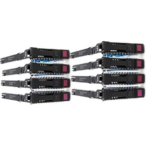 8-Pack 2.5" inch 651687-001 651699-001 Hard Drive Tray Caddy Compatible with HP G8 G9 DL120 DL160 DL180 DL360 DL380 DL320e DL360p DL380p DL388 DL560 DL385 Server HDD Chips Screws in Kuwait