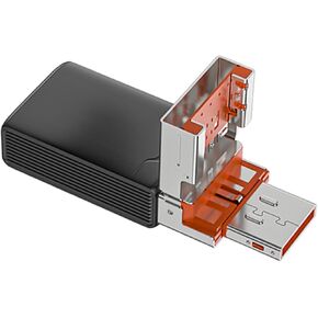 قارئ محول بطاقة USB MicroSDs من النوع C بسرعة 480 ميجابت في الثانية لنقل البيانات بسهولة والاستخدام in Kuwait