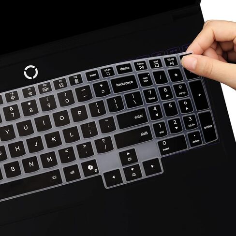 غطاء لوحة المفاتيح لعام 2025 Lenovo Legion 5 5i 16" 16IAX10، Legion Pro 5 5i 16" Gen 10 16IAX10H 16ADR10 16IAX10 16IRX10، Legion Pro 7 7i 16" 16IAX10H، Legion 9 9i 18" 18IAX10-أسود in Kuwait