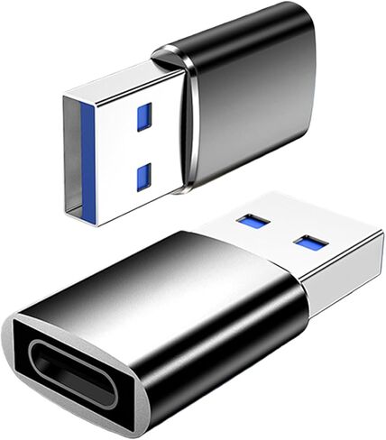 USB to Type C Converter Data Transfer Fast Charging Adapter Cellphone Male to Type C Female Adapter for Phone 17 16 Converter in Kuwait