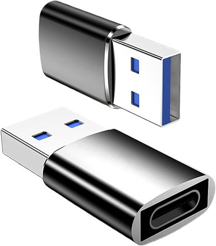 USB to Type C Converter Data Transfer Fast Charging Adapter Cellphone Male to Type C Female Adapter for Phone 17 16 Converter in Kuwait