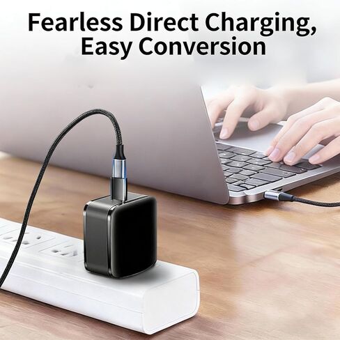 USB to Type C Converter Data Transfer Fast Charging Adapter Cellphone Male to Type C Female Adapter for Phone 17 16 Converter in Kuwait