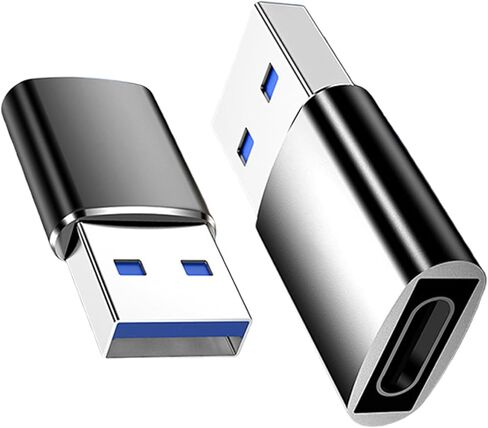 USB to Type C Converter Data Transfer Fast Charging Adapter Cellphone Male to Type C Female Adapter for Phone 17 16 Converter in Kuwait