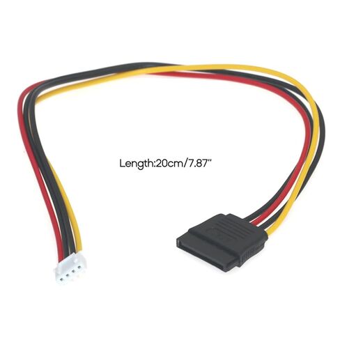 4pin مرن أنثى إلى 15pin محول محول سلك الطاقة المرن إلى 15pin محول محولات وصلة كابل الطاقة in Kuwait