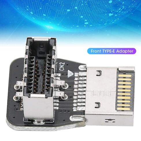 محول USB 3.2 من النوع E - محول كوع رأس اللوحة الأم بزاوية 90 درجة للوحة الأمامية USB3.1 بسرعة 10 جيجابت في الثانية in Kuwait