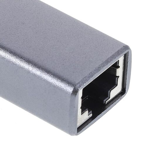 Veemoon 2pcs Aluminum Shell Rj45 Ethernet Cable Adapter Female to Female Coupler Network Inline Connector Shielded Ethernet Extender for Home and Office Networking in Kuwait