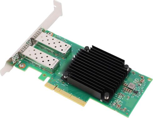 Diyeeni 2 منفذ بطاقة شبكة إيثرنت 25G SFP28 PCIe محول الشبكة مع شريحة ConnectX5EN لمركز البيانات الحوسبة السحابية VMware in Kuwait