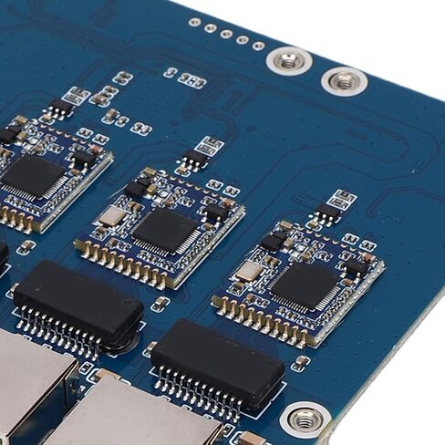 PCIe to 4 Port 2.5G Ethernet Expansion Board, High Speed Network Adapter, with Realtek RTL8156 Chipset, for Ras Pi 5, Stable Data Transfer in Kuwait