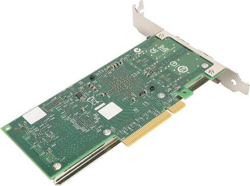 بطاقة شبكة Cryfokt 10 جيجا بايت SFP PCIe، منفذ SFPNIC مزدوج مع شريحة Intel82599Chip، استهلاك منخفض للطاقة، PCI Express X8، دعم WindowsLinux Freebsd VMware in Kuwait