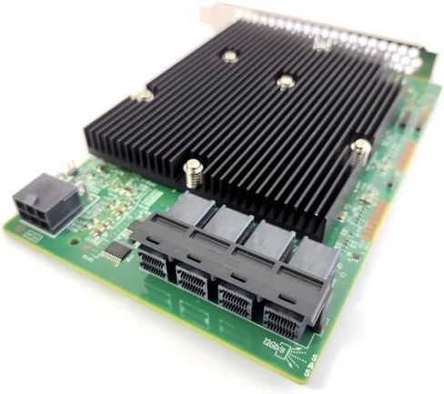 9300-16i PCIe Host Bus Adapter Card, 16-Port SAS/SATA 12Gb/s, with SFF-8643 Connectors and Cables in Kuwait