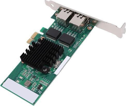Gigabit Ethernet PCI Express Network Card, PCIe Gigabit Ethernet Server Adapter,Dual RJ45 Ports with 82571 Controller for Linux Centos Ubuntu Freebsd VMware in Kuwait