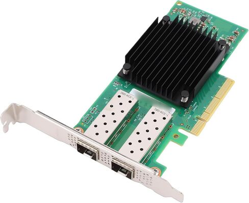 Cuifati 2 Port Ethernet Network Adapter Card, 2X 25G SFP28 Ports PCIe Network Card with 5 EN Chip Set, for Data Center and Cloud Computing Applications in Kuwait