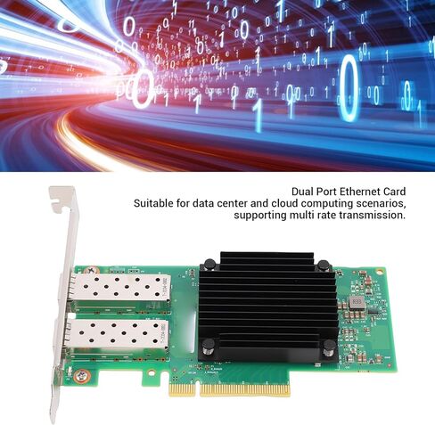 Cuifati 2 Port Ethernet Network Adapter Card, 2X 25G SFP28 Ports PCIe Network Card with 5 EN Chip Set, for Data Center and Cloud Computing Applications in Kuwait