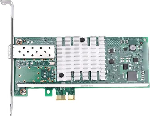 Vikye 10GB PCI E X1 محول بطاقة إيثرنت عالي السرعة متعدد الاستخدامات للنظام، مثالي لترقيات خادم المؤسسة in Kuwait