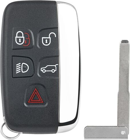 Vurkcy Key Fob Replacement for 2012-2018 Land Rover Range Rover/ 12-16 LR2 LR4/ 15-18 Discovery/ 2011-2020 Jaguar XJ F-Pace F-Type XF XE Car Keyless Entry Remote Control, KOBJTF10A, 5 Btn in Kuwait