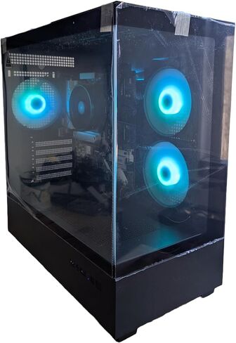 جهاز كمبيوتر Centaurus Andromeda A4 PRO - AMD Ryzen 9 9900X، ذاكرة وصول عشوائي DDR5 سعة 128 جيجابايت، محرك أقراص NVMe SSD سعة 2 تيرابايت، وحدة معالجة الرسومات المدمجة فقط، نظام التشغيل Windows 11 Pro، واي فاي. مبرد سائل مقاس 240 مم، ومصابيح RGB LED، ومحطة in Kuwait