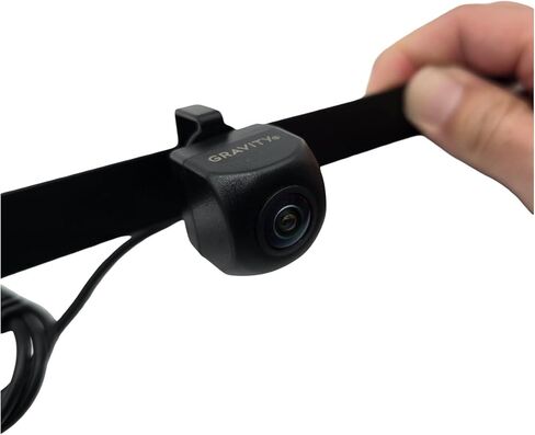 كاميرا احتياطية Gravity VGC720PL AHD 720P - خطوط ديناميكية لوقوف السيارات، تصميم مقاوم للماء، توافق RCA عالمي - كاميرا الرؤية الخلفية المثبتة على لوحة الترخيص in Kuwait