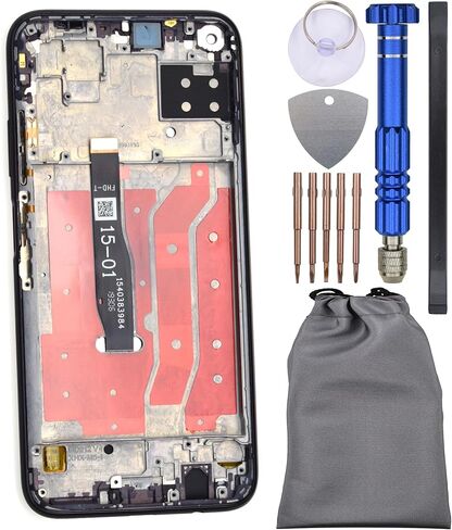 Display Screen Touch Digitizer with Screen Frame for Huawei P40 lite Black 6.4 in Kuwait