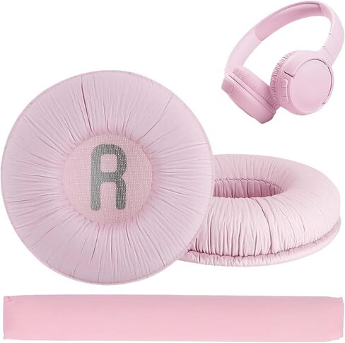 1 Pair Ear Pads Replacement, Earpads Cushions for JBL Tune600 T500BT T450 T450BT JR300BT T510BT T520BT JR310BT Headphones (Not Suitable for Tune 600btnc) with Memory Foam, Soft Protein Leather in Kuwait