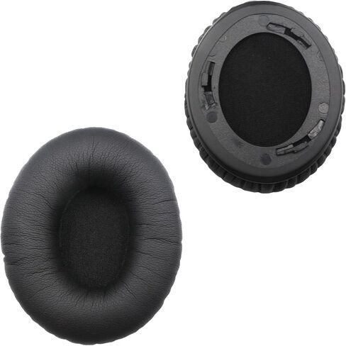 Solo HD 1.0 Replacement Ear Pads for Beats by Dr.Dre Solo HD (Solo 1st Gen Wired, NOT Wireless) Headphones,Snap-On Protein Leather Ear Cushions,Easy Installation with Video Guide (Black) in Kuwait