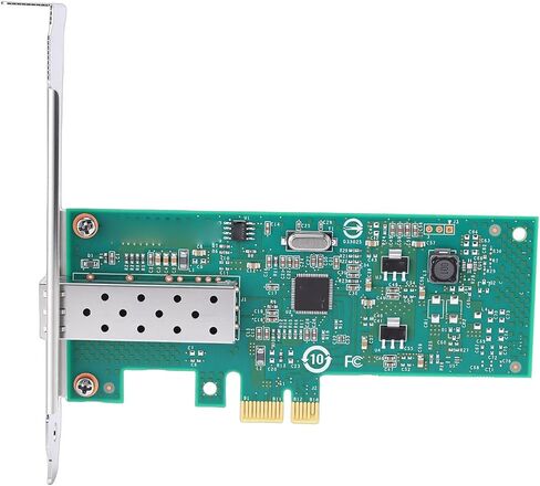 محول بطاقة الشبكة PCIe X1، بطاقة محول إيثرنت بمنفذ SFP فردي بسعة 1 جيجابايت مع وحدة تحكم 210AT، لـ 7 8 10 VMware ESXi in Kuwait